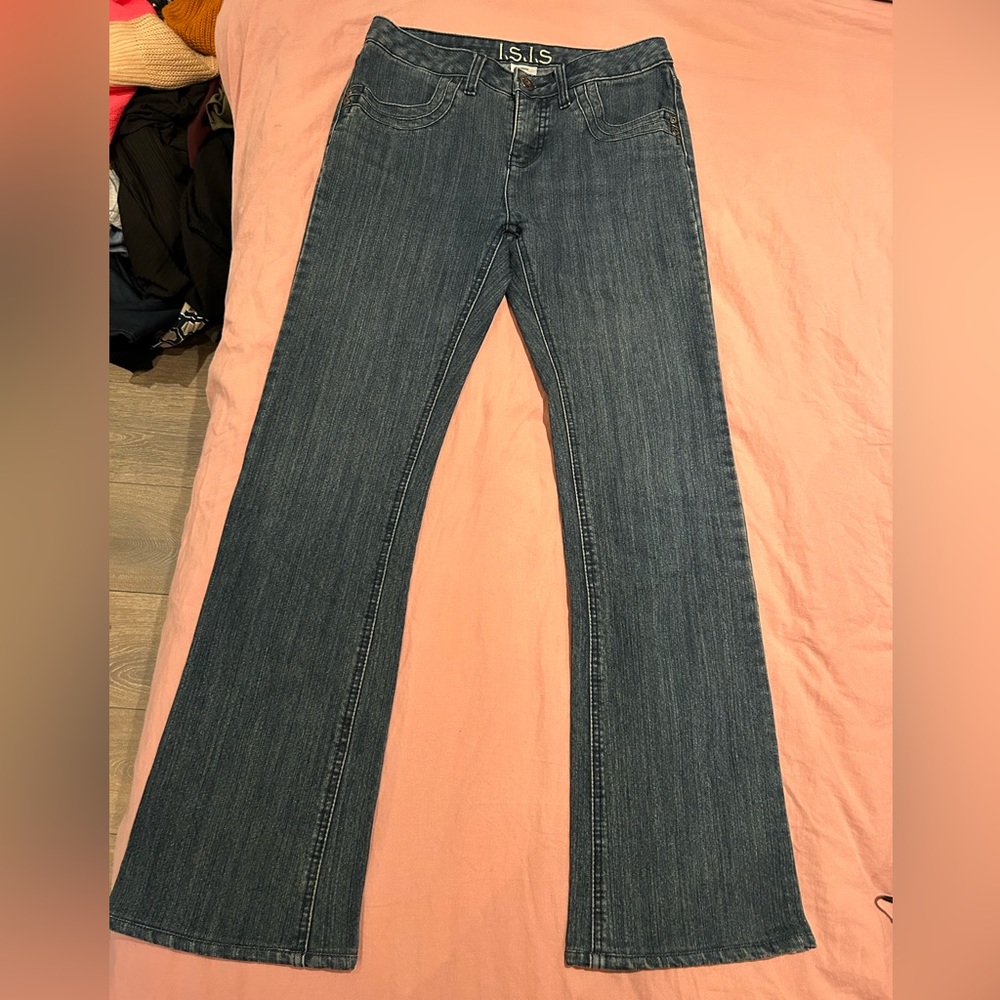 ISIS ladies bootcut stretch jean, size 4